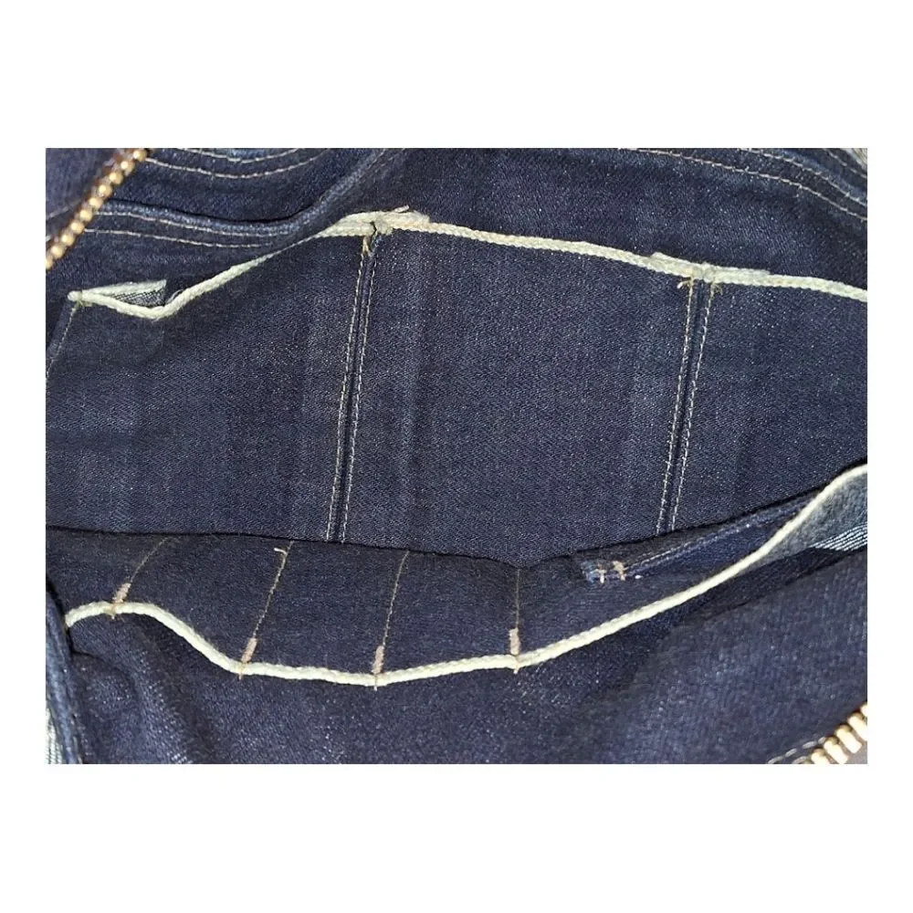 RARE Filson Lucky Brand Japanese Selvedge Denim Satchel Briefcase Bag NEW 2011